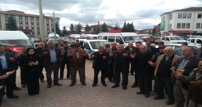 Servis şoförlerinden Bahar Kalkanı Harekatı’na konvoylu destek