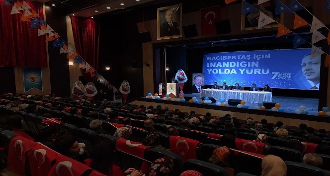 AK Parti Hacıbektaş İlçe kongresi yapıldı