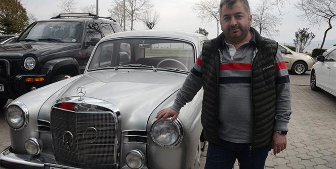 Klasik otomobilini 100 bin liraya restore ettirdi
