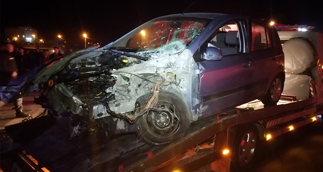 Aksaray’da trafik kazası: 4 yaralı