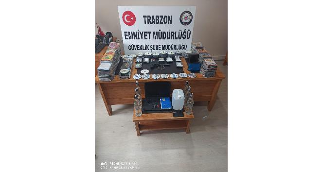 Trabzon’da korsan CD operasyonu