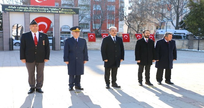 Konya’da Çanakkale Zaferi’nin 105. yıl dönümü dolayısıyla töreni yapıldı