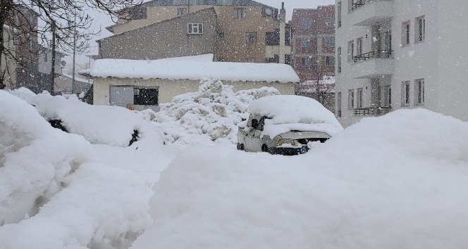 Bingöl’de kar yağışı, 21 köy yolu kapandı