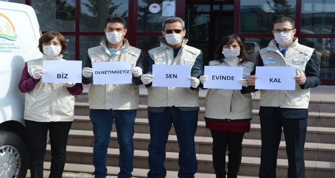 Kırıkkale’de korona virüs denetimi