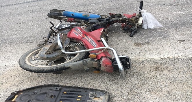 Ayvacık’ta motorsiklet kazası: 1 yaralı