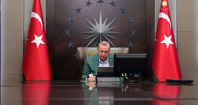 Cumhurbaşkanı Erdoğan: &#039;Adımlarımızı eş güdüm içerisinde atmayı sürdürüyoruz&#039;