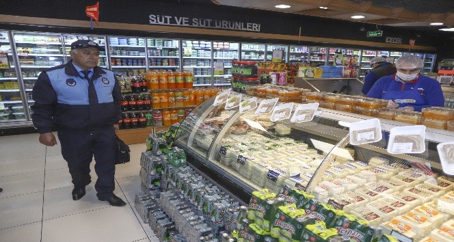 (Özel Haber) Ankara Zabıtası korona virüs tedbirleri çerçevesinde marketleri denetledi