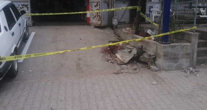 Sanayi sitesinde pompalı tüfekle saldırı: 1 yaralı