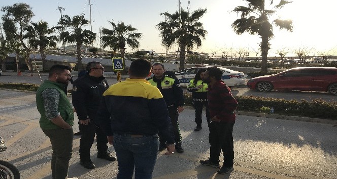 Ters yöne giren motosiklet kazaya neden oldu: 1 yaralı