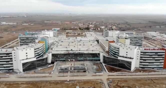 Konya Şehir Hastanesinde sona yaklaşılıyor