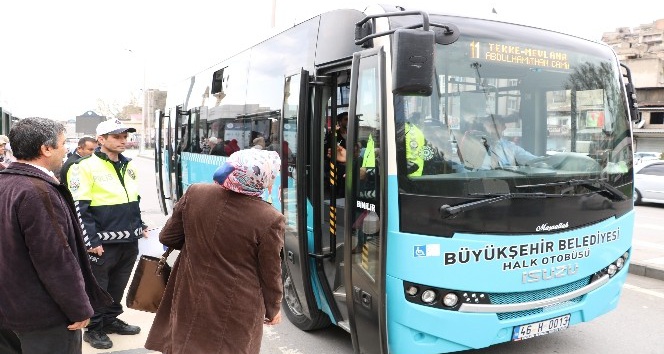 Toplu taşımada korona virüs önlemi