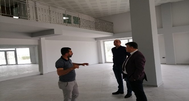 Spor İl Müdürü Fillikçioğlu, ADÜ Park Genç Ofis’te incelemelerde bulundu