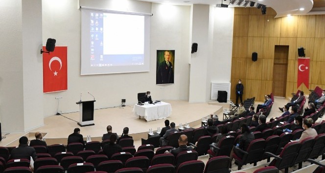 Vali Güzeloğlu başkanlığında Pandemi Kurulu Toplantısı yapıldı