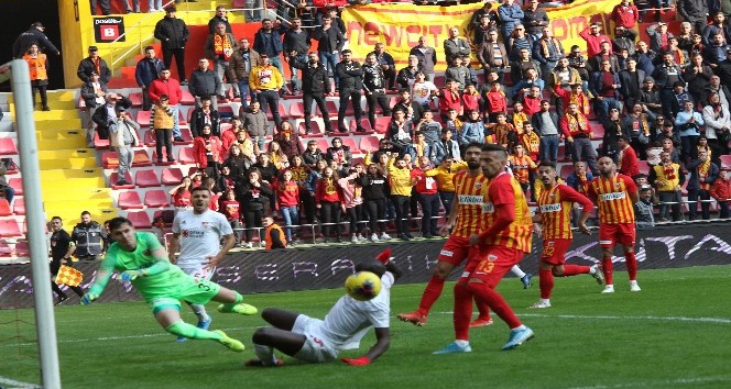 Kayserispor en fazla golü ikinci yarıda yedi