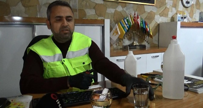 İŞGEM Genel Müdürü Narin’den sahte dezenfektan uyarısı