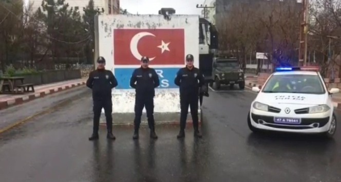 Mazıdağı polisinden ’evde kal’ çağrısı