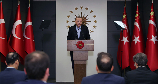 Cumhurbaşkanı Erdoğan: 'Milli Dayanışma Kampanyası başlatıyoruz'