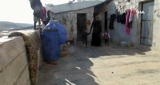 Eşi Lübnan’da hapishanede bulunan Suriyeli kadının kampta yaşam mücadelesi
