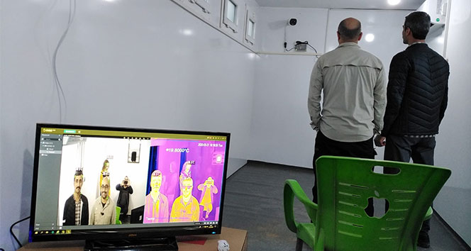Suriye sınırındaki kapılara termal kameralar kuruldu