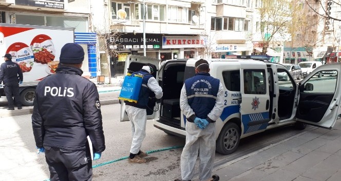 Sadece 2 korona virüs vakası bulunan Burdur’da ekipler 4’üncü dezenfekte turuna başladı