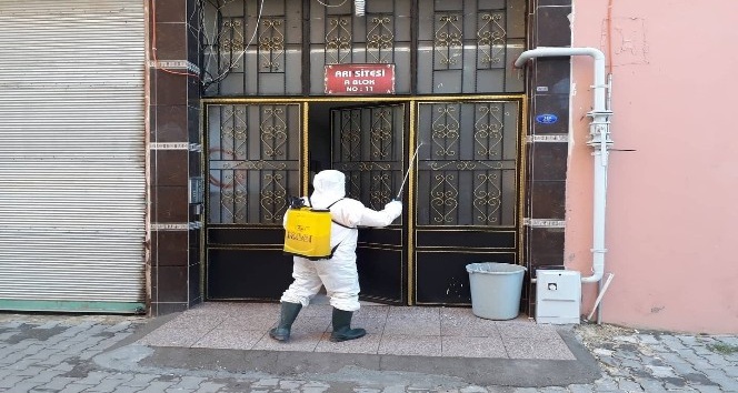 Kilis’te dezenfekte çalışmaları aralıksız sürüyor