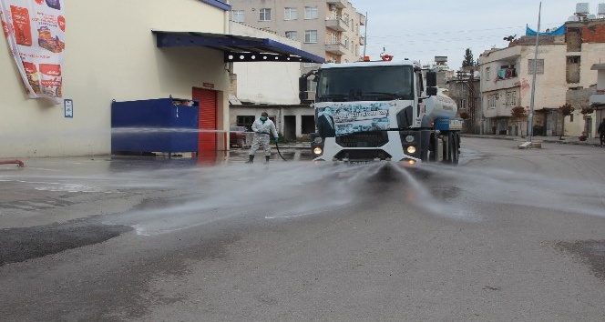 Kilis’te dezenfekte çalışmaları sürüyor