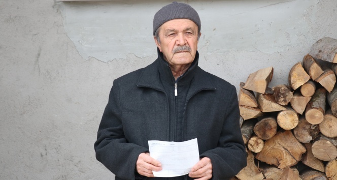 Bolu’da, arabasını ve deposunu satan yaşlı adam 45 bin lira bağış yaptı