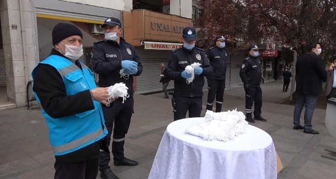 Kırıkkale’de 50 bin adet ücretsiz maske