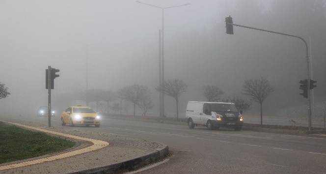 Kilis’te yoğun sis etkili oldu