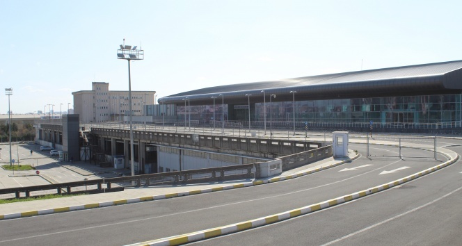 Hastane yapılacak Atatürk Havalimanı&#039;ndaki son durum görüntülendi
