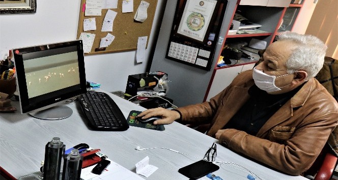 Covid-19 salgını nedeniyle ziyaret edilmeyen Seyfe Gölün’de kuş akını