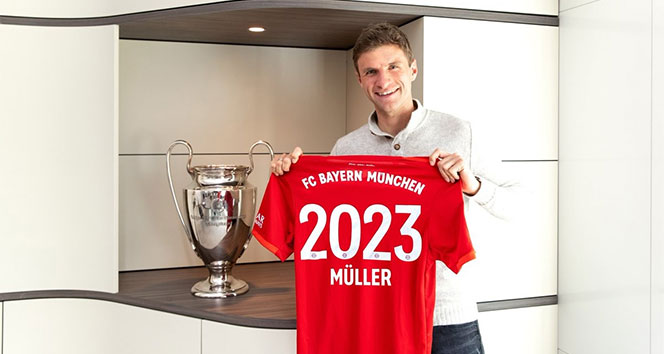 Thomas Müller, 2023&#039;e kadar Bayern Münih&#039;te