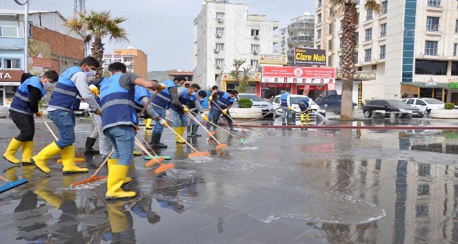 Cizre Belediyesi korona virüs salgınına karşı çalışmalarını arttırdı