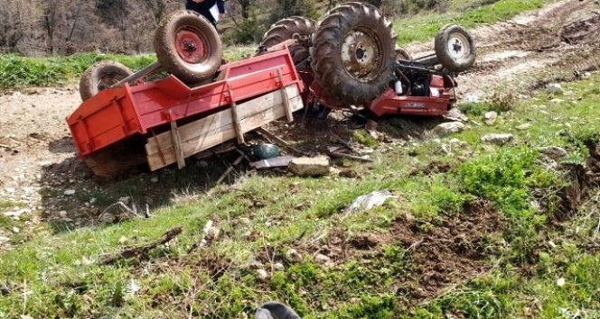 Manisa&#039;&#039;da traktör kazası: 1 ölü, 1 yaralı