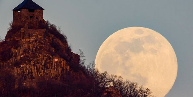 Süper Ay Çin'de görüntülendi