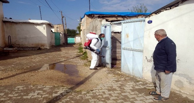 Belediye bir günde 11 mahalleyi dezenfekte etti