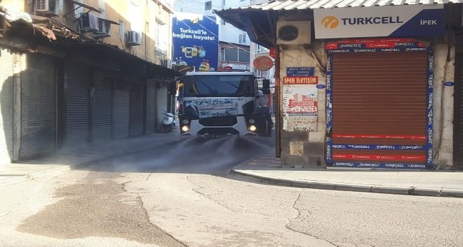 Kilis’te dezenfekte çalışmaları sürüyor