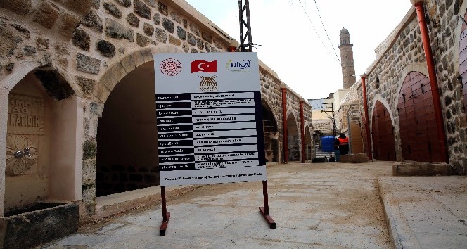 Mardin’in tarihi çarşıları ilk görünümüne kavuşuyor