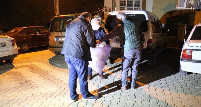 Kırşehir’de 12 dairelik apartmanda karantina uygulaması