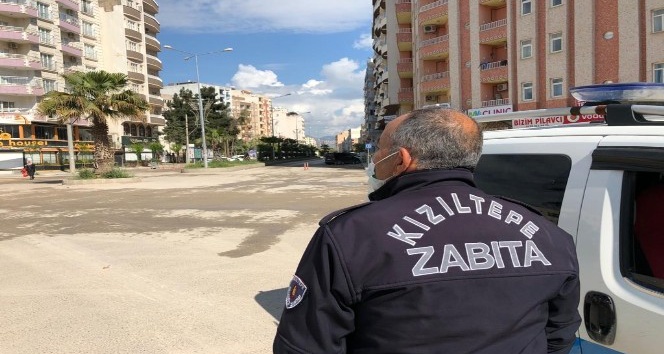 Kızıltepe’de sokağa çıkma yasağının ardından caddeler sessizliğe büründü