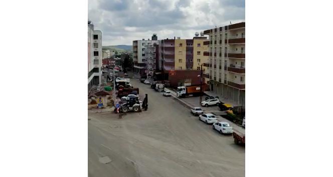 Sokağa çıkma yasağı uygulanan Mazıdağı sessizliğe büründü