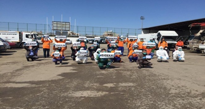 Belediye temizlik işleri personelinden anlamlı bağış