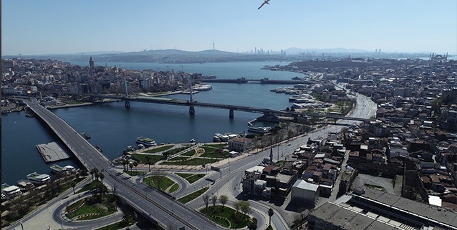 İstanbul hayalet şehre döndü