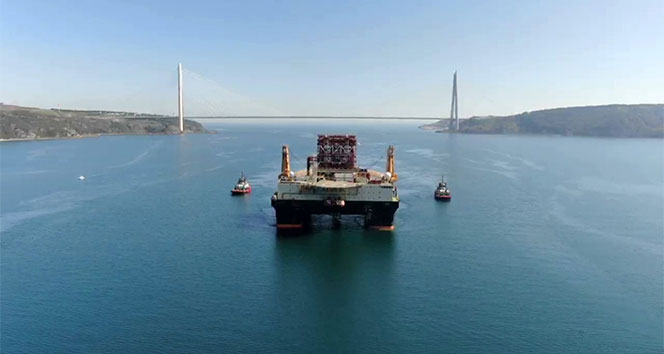 Petrol arama platformu İstanbul Boğazı’ndan geçiyor