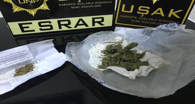 Uşak’ta uyuşturucu operasyonları: 8 gözaltı