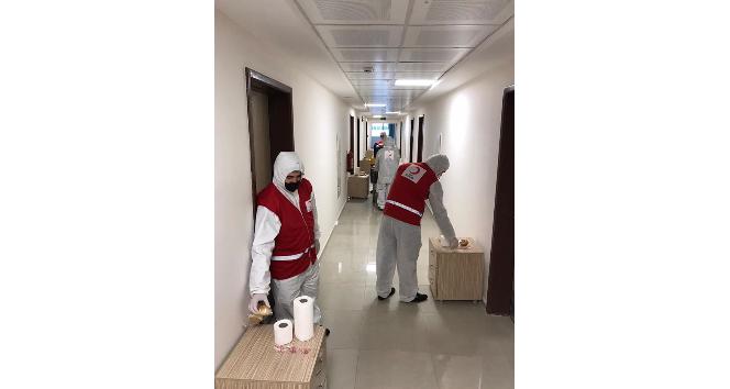 Kızılay’dan karantinadakilere yardım eli