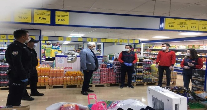 Marketler sürekli denetleniyor