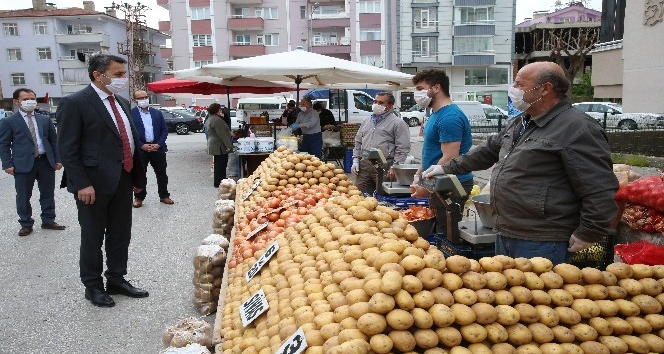 Başkan Eroğlu’dan pazar denetimi
