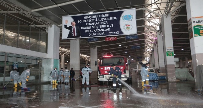 Kapalı pazar yeri yeniden açılıyor