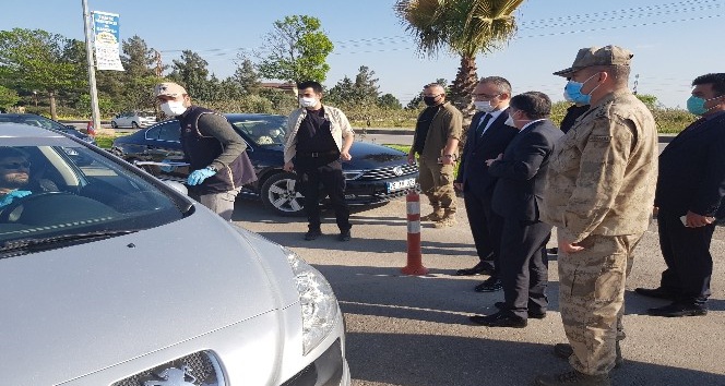 Vali Soytürk uygulama noktalarını denetledi